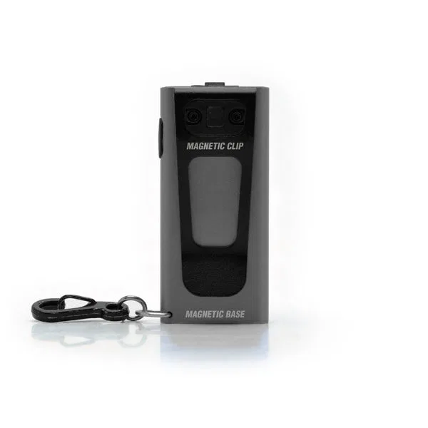 14265 – STKR CONCEPT Flashlight, Magnetic Ultra-Bright Keychain Light LED Clear Lens Low/ Medium/ High Beam/ Turbo/ H...